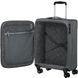 Легка валіза American Tourister AeroSpin текстильна на 4-х колесах MH6*001;18 Stone Basalt (мала)