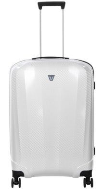 Чемодан Roncato We Are Glam из композитного полипропилена на 4-х колесах 5951/0130 Bianco/Nero (средний)