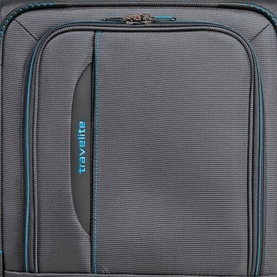 Валіза Travelite CROSSLITE текстильна на 4-х колесах 089547 Anthracite (мала)
