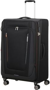 Валіза American Tourister Wanderlite текстильна на 4-х колесах MJ6*006 Shadow Black (велика)