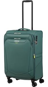 Водонепроникна валіза American Tourister Summerride текстильна на 4-х колесах ME7*105;14 Dark Forest (середня)