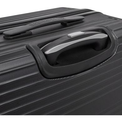 Чемодан из ABS пластика на 4-х колесах CAT Alexa 84411;01 black (большой)