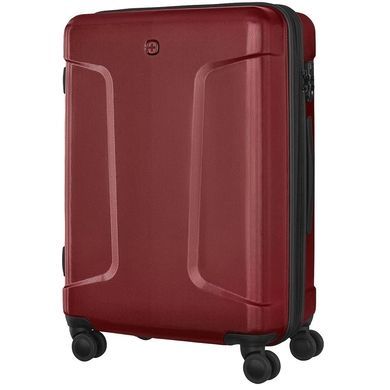 Чемодан Wenger Legacy из поликарбоната/ABS пластика на 4-х колесах 610873 красный (большой)