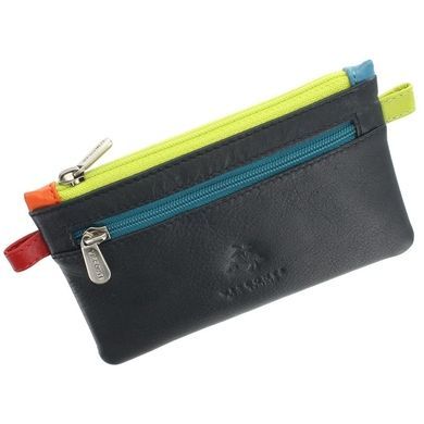 Ключница из натуральной кожи Visconti Cora CP2 Orange Multi, Navy Multi, Натуральная кожа, Гладкая