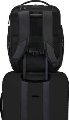 Рюкзак дорожный Samsonite Glazed для ручной клади в Wizz Air/Ryanair и ноутбуке до 15,6" Underseat S KT9*007 Black