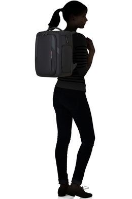 Рюкзак дорожный Samsonite Glazed для ручной клади в Wizz Air/Ryanair и ноутбуке до 15,6" Underseat S KT9*007 Black