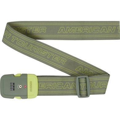Багажний ремінь American Tourister Ta із системою TSA MF3*003;14 Olive/Lime