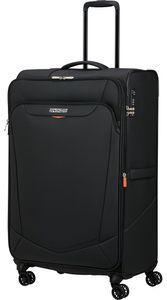 Водонепроницаемый чемодан American Tourister Summerride текстильный на 4-х колесах ME7*106;09 Black (большой)