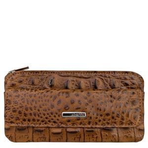 Ключниця Karya з натуральної шкіри з тисненням KR395-543-2 руда