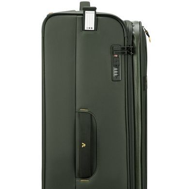 Чемодан Roncato NORWAY текстильный на 4-х колесах с расширением 414212 Verde Militare (средний)
