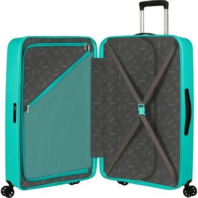 Чемодан American Tourister Rejoy из полипропилена на 4-х колесах MH3*003;21 Aquatic Awe (большой)