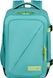Рюкзак дорожній American Tourister Take2Cabin S для ручної поклажі в Ryanair 91G*004 Dusty Turquoise/Lime