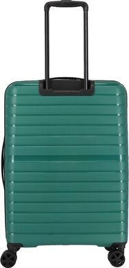 Чемодан Travelite Trient из полипропилена на 4-х колесах TL076548-80 Green (средний)