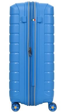 Чемодан Roncato B-Flying из полипропилена на 4-х колесах с расширением 418182 Sky blue (средний)
