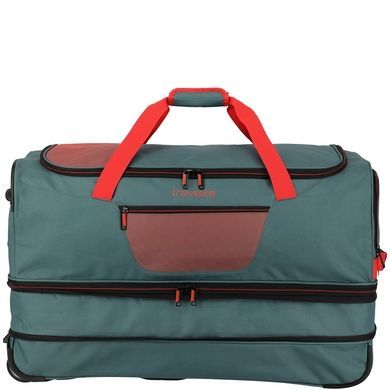 Дорожная сумка на 2-х колесах Travelite Basics TL9000276 green/orange (большая)