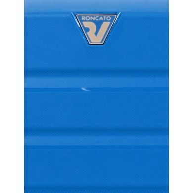 Чемодан Roncato B-Flying из полипропилена на 4-х колесах с расширением 418182 Sky blue (средний)