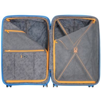 Чемодан Roncato B-Flying из полипропилена на 4-х колесах с расширением 418182 Sky blue (средний)