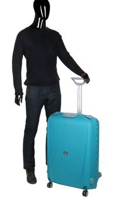 Валіза з поліпропілену на 4-х колесах Roncato Light 500711/67 Emerald (велика)