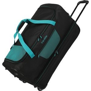 Дорожная сумка на 2-х колесах Travelite Basics TL9000276 black/petrol (большая)
