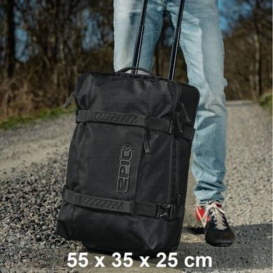 Сумка дорожная на 2-х колесах EPIC EXPLORER NXT ETE403-04-01 Black (малая)