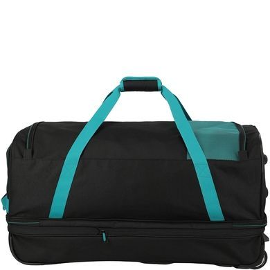 Дорожня сумка на 2-х колесах Travelite Basics TL9000276 black/petrol (велика)