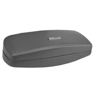 Футляр для очков Karya из зернистой кожи KR3005-081 серого цвета