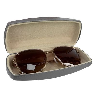 Футляр для очков Karya из зернистой кожи KR3005-081 серого цвета