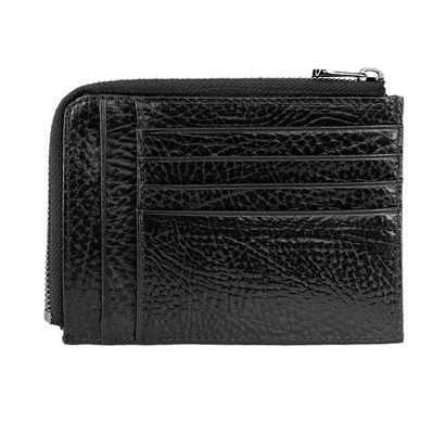 Кредитниця Tony Bellucci з натуральної шкіри з кишенею для грошей TB303-893 чорна