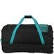 Дорожня сумка на 2-х колесах Travelite Basics TL9000276 black/petrol (велика)