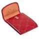 Кожаная кредитница  Tony Perotti Luxury 1703 красного цвета, *Rosso (красный), Натуральная кожа, С рисунком, Красный