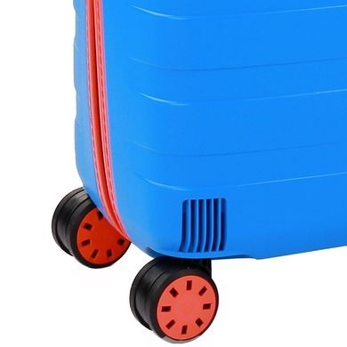 Чемодан из полипропилена на 4-х колесах Roncato Box 2.0 5543/1208 Orange/Electric blue (малый)