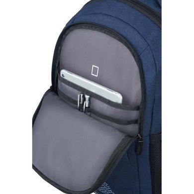 Рюкзак повседневный с отделением для ноутбука до 15,6" American Tourister AT Work 33G*018 Blue Melange, Синий, Синий