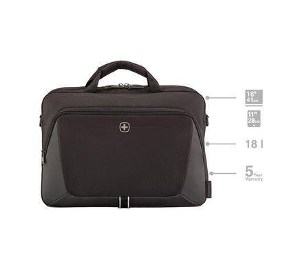 Сумка Wenger XE Brief с отделением для ноутбука до 16" 653300 черная