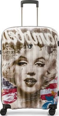 Чемодан Roncato UNO ART из поликарбоната на 4-х колесах 5092/0149 Marilyn (средний)