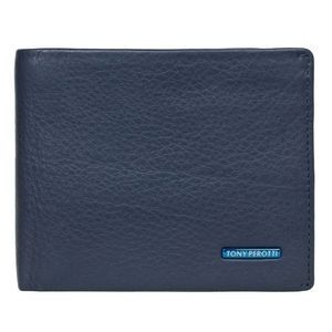 Портмоне з натуральної шкіри c RFID захистом Tony Perotti 3594 NEW Contatto navy, Notte (темно-синий)