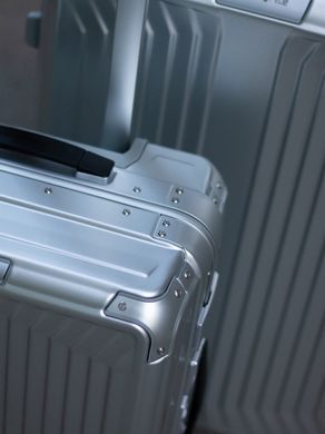 Валіза з алюмінію на 4-х колесах Samsonite Lite-Box Alu CS0*001 Aluminium (мала)