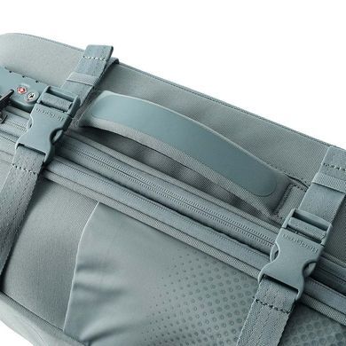 Чемодан Hedgren Comby Weekend текстильный на 4-х колесах HCMBY13/059-01 Grey Green (малый)