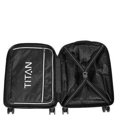Валіза Titan X2 з полікарбонату 825404 (велика), 825Ti-01 Black Shark, Мала S, 2,3 кг, 0-50 літрів, 40 л, 39 х 55 х 20 см, Одинарна, від 2 до 3 кг, Без розширення, Чорний, МАУ (40х55х20), Wizz Air (40х55х23), Ryanair (40х55х20), Lufthansa (40х55х23), Turkish Airlines (40x55x23), British Airways (45x56x25), LOT Polish Airlines (40x55x23), Czech Airlines (45x55x25), Air Canada (40x55x23), EasyJet (45х56х25), Air Baltic (40x55x23), Belavia (40х55х25), Air Arabia (40х55х20), Austrian (40x55x23), Swiss (40x55x23), Smart Wings (45x56x25), Germanwings (40x55x23)