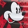Чемодан American Tourister Wavebreaker Disney из ABS пластика на 4-х колесах 31C*001 Mickey Comics Red малый