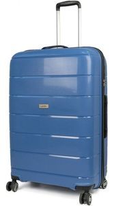 Чемодан Paklite Mailand Deluxe из полипропилена на 4-х колесах TL074249-25 Bright Blue (большой)