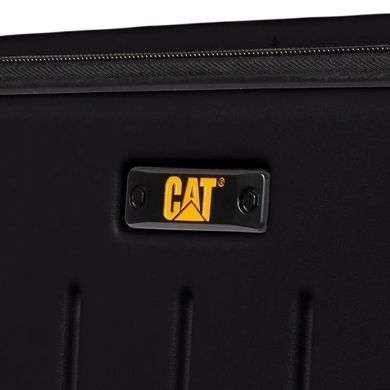 Валіза CAT Nexus фронтальне відкриття з полікарбонату Macrolon на 4-х колесах 84872 чорна (велика)
