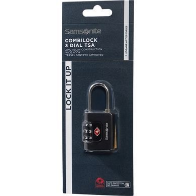 Замок Samsonite TA Revolution кодовий TSA KR7*009 Black