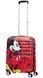Чемодан American Tourister Wavebreaker Disney из ABS пластика на 4-х колесах 31C*001 Mickey Comics Red малый