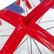 Парасолька-тростина жіноча Incognito-30 PVC Dome L736 Union Jack (Прапор), Синій