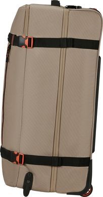 Сумка дорожня з просоченням від вологи на 2-х колесах American Tourister Urban Track L MD1*203;15 LMTD Beige/Orange (велика)