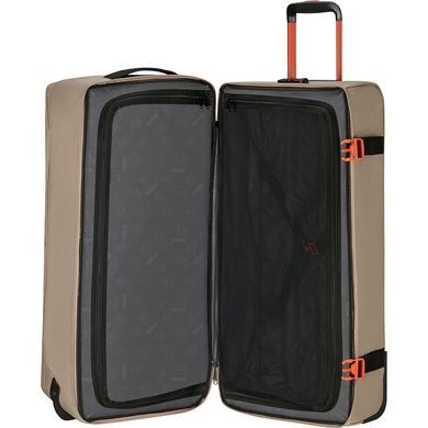 Сумка дорожня з просоченням від вологи на 2-х колесах American Tourister Urban Track L MD1*203;15 LMTD Beige/Orange (велика)
