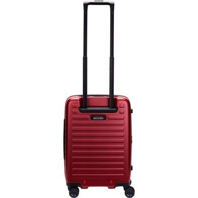 Чемодан Lojel Cubo V4 из поликарбоната на 4-х колесах Lj-1627-90421 Burgundy (малый) с отделением для ноутбука до 15"