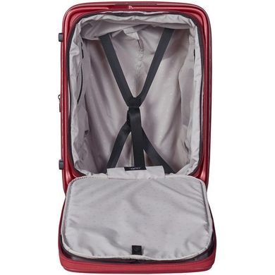 Чемодан Lojel Cubo V4 из поликарбоната на 4-х колесах Lj-1627-90421 Burgundy (малый) с отделением для ноутбука до 15"