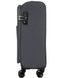 Чемодан Snowball Montevideo текстильный на 4-х колесах sb-mpps-s-gr серый (малый)
