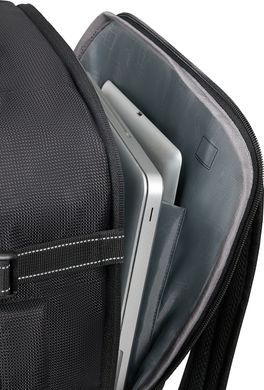 Рюкзак дорожній American Tourister Take2Cabin MS PRO для ручної поклажі в Wizz Air /Ryanair та ноутбука до 15,6" 91G*015 Flash Black